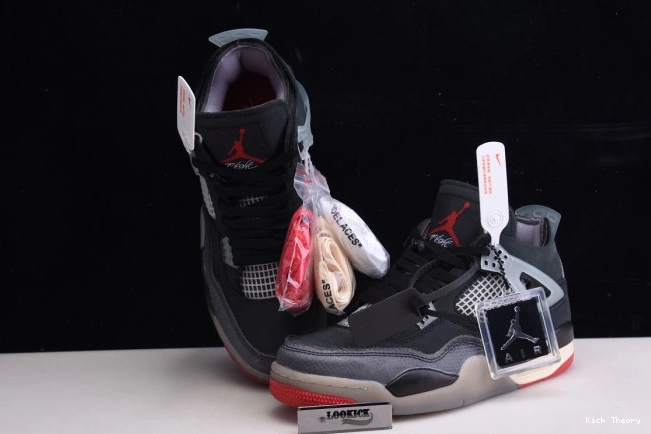Kicktheory x Retro Bred Jordan Air White CV9388-001 4 Off 0803